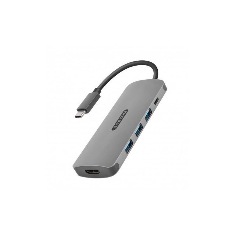 Sitecom CN-380 Adaptador gráfico USB Gris