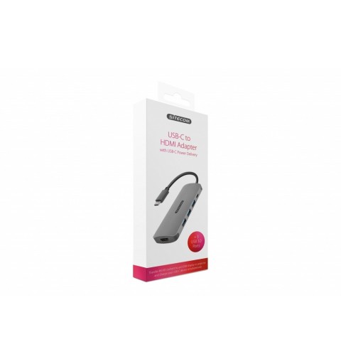 Sitecom CN-380 USB graphics adapter Grey