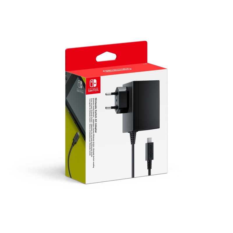 Nintendo 2510666 mobile device charger Black Indoor