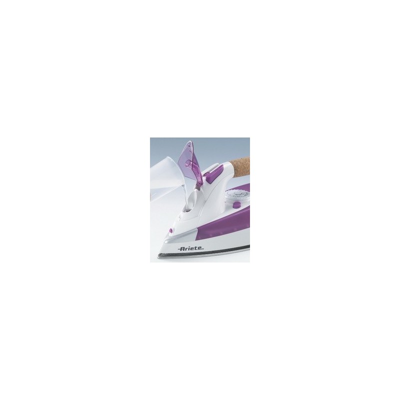 Ariete 6232 Trocken- & Dampfbügeleisen Edelstahl-Bügelsohle 2200 W Pink, Weiß