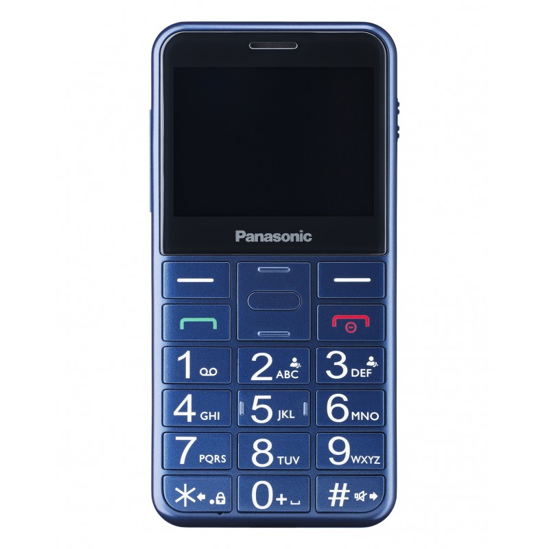 Panasonic KX-TU150 6,1 cm (2.4") 69,2 g Blu Telefono cellulare basico