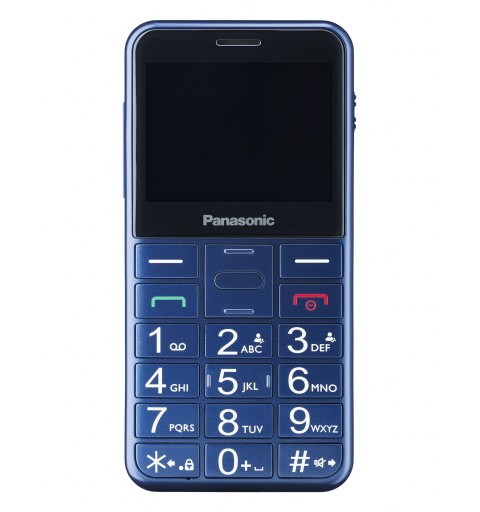 Panasonic KX-TU150 6,1 cm (2.4 Zoll) 69,2 g Blau Funktionstelefon