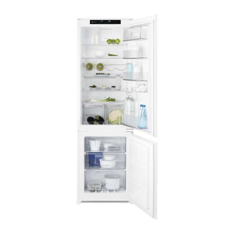Electrolux KNT7TF18S Kühl- und Gefrierkombination Integriert 254 l F Weiß