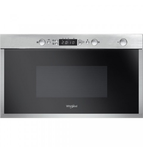 Whirlpool AMW 4990 IX Da incasso Solo microonde 22 L 750 W Nero, Acciaio inossidabile