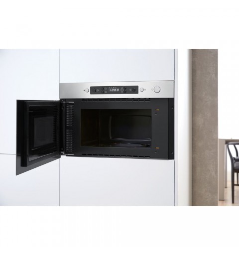 Whirlpool AMW 4990 IX Da incasso Solo microonde 22 L 750 W Nero, Acciaio inossidabile