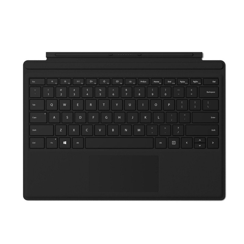 Microsoft Surface Pro Black Microsoft Cover port QWERTY Italian