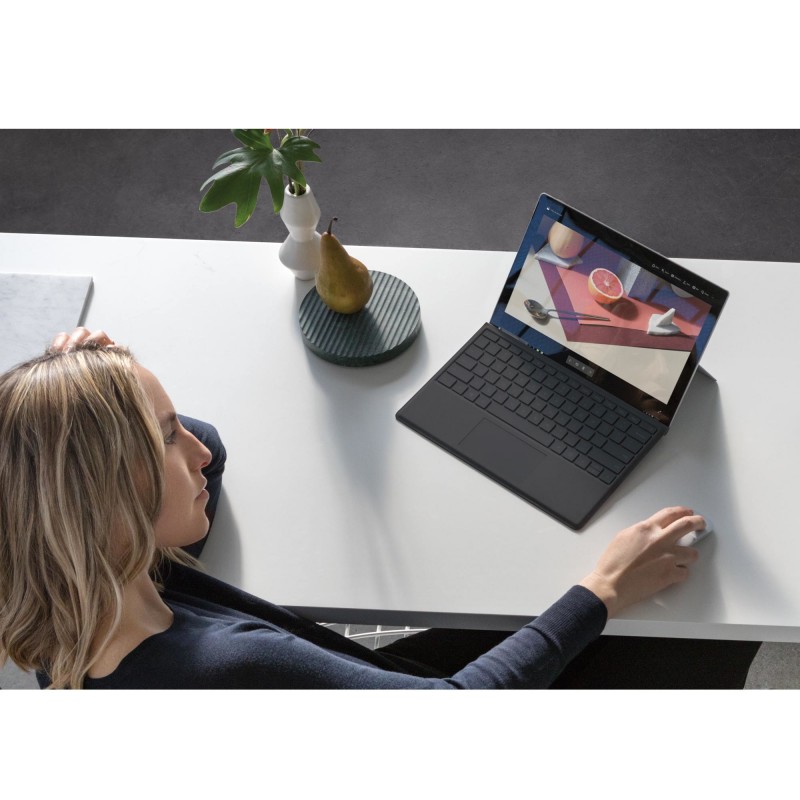 Microsoft Surface Pro Black Microsoft Cover port QWERTY Italian