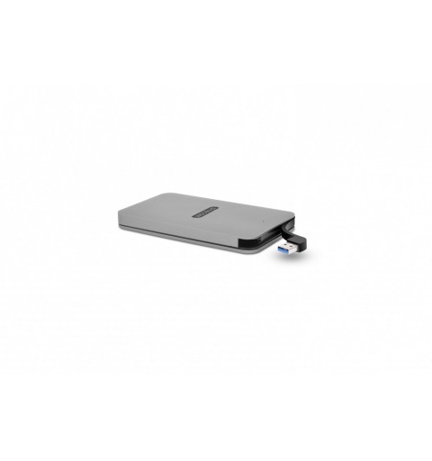 Sitecom MD-400 Speicherlaufwerk-Docking-Station USB 3.2 Gen 1 (3.1 Gen 1) Type-A Schwarz, Silber
