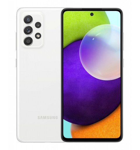 Samsung Galaxy A52 4G SM-A525FZWGEUE smartphones 16,5 cm (6.5") SIM doble Android 11 USB Tipo C 6 GB 128 GB 4500 mAh Blanco