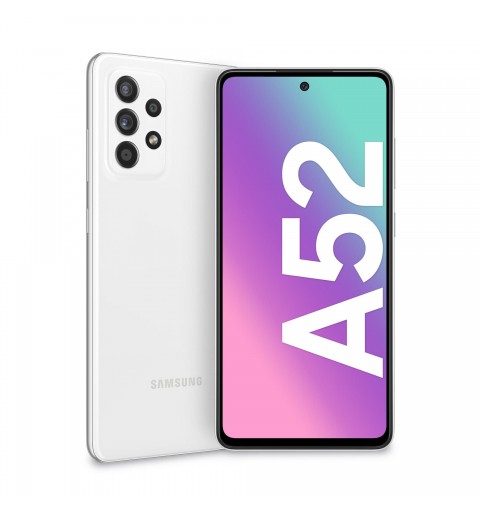 Samsung Galaxy A52 4G SM-A525FZWGEUE smartphones 16,5 cm (6.5") SIM doble Android 11 USB Tipo C 6 GB 128 GB 4500 mAh Blanco