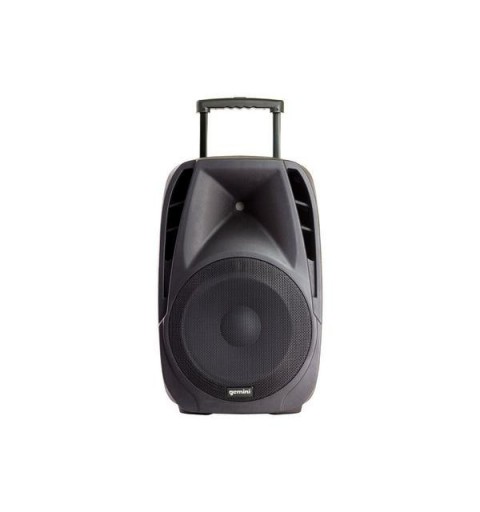 Gemini ES-12TOGO loudspeaker Black Wired & Wireless