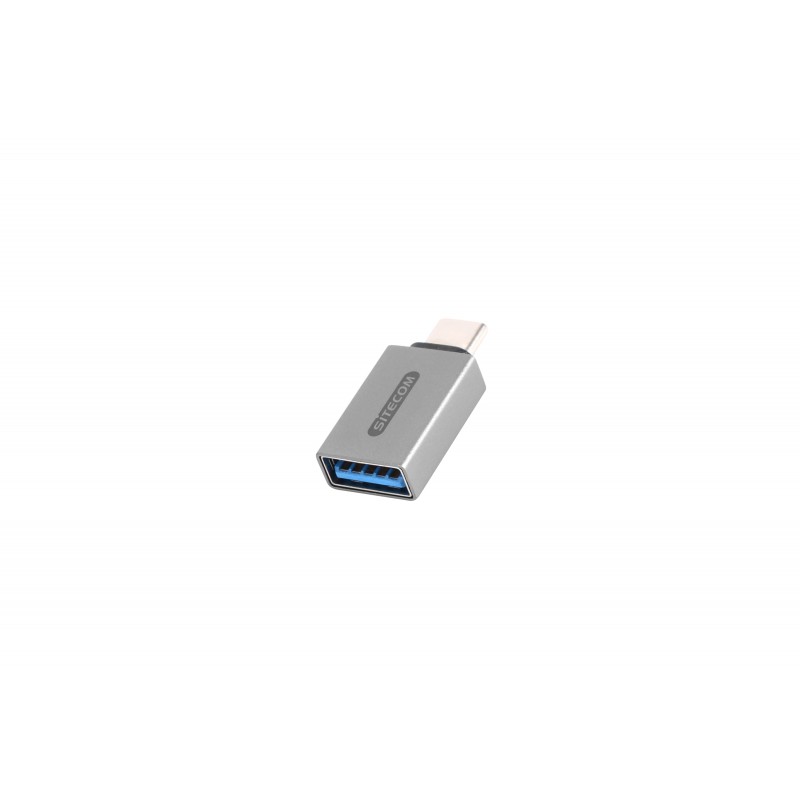 Sitecom CN-370 cambiador de género para cable USB 3.0 USB 3.1 Type C Plata