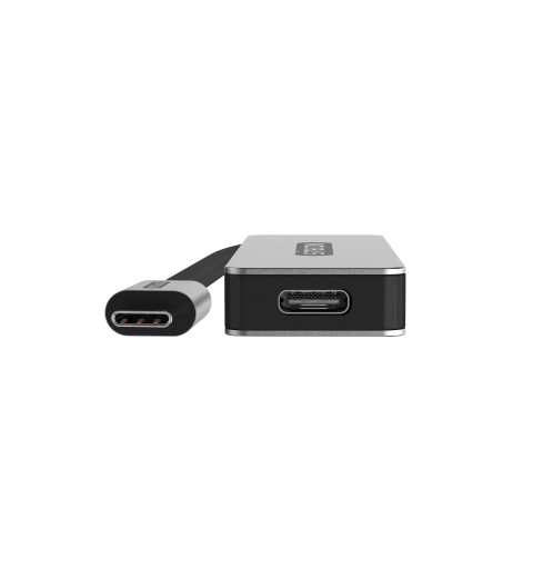Sitecom CN-384 interface hub USB 3.2 Gen 1 (3.1 Gen 1) Type-C 5000 Mbit s Aluminium, Black
