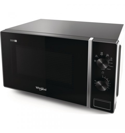 Whirlpool MWP 103 SB Comptoir Micro-ondes grill 20 L 700 W Noir, Argent