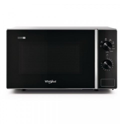 Whirlpool MWP 103 SB Comptoir Micro-ondes grill 20 L 700 W Noir, Argent