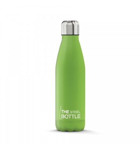 The Steel Bottle Classic Bicycle, Daily usage, Fitness, Hiking, Sports 500 ml Stainless steel Green