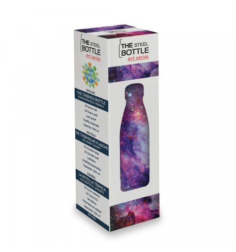 The Steel Bottle Art Series No2 - Galaxy
