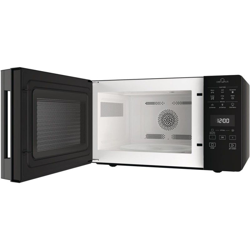 Whirlpool MCP 359 SL Arbeitsplatte Kombi-Mikrowelle 25 l 800 W Silber, Schwarz