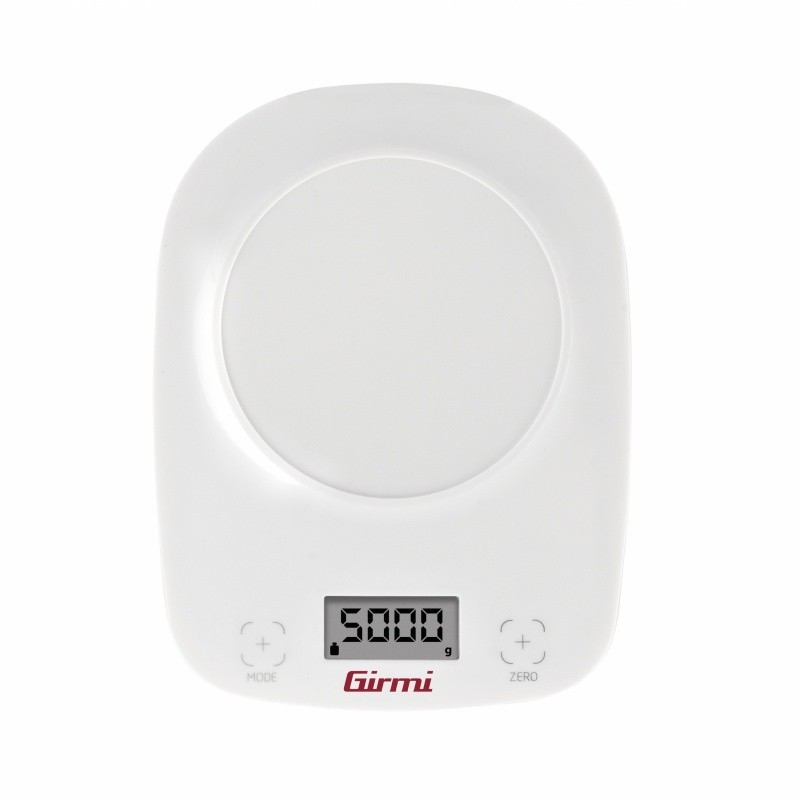 Girmi PS01 Blanc Comptoir Rond Balance de ménage électronique
