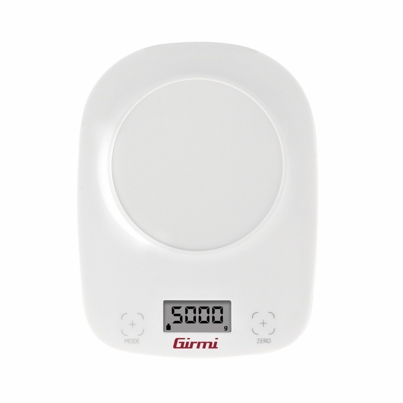 Girmi PS01 Blanco Encimera Alrededor Báscula electrónica de cocina