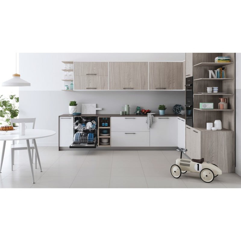 Indesit DBE 2B19 A B Halb integriert 14 Maßgedecke F