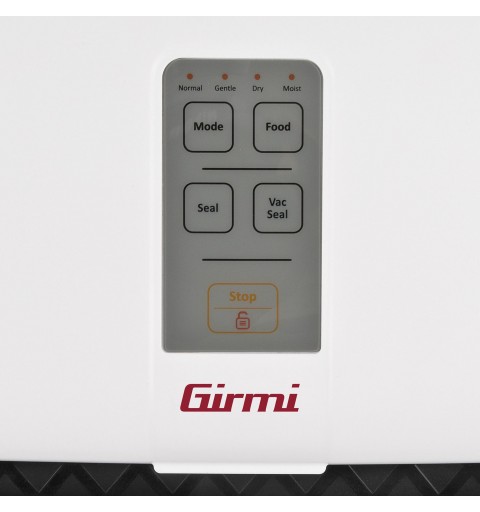 Girmi VT51 appareil à emballage sous vide 600 mbar Noir, Blanc
