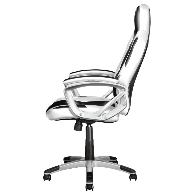 Trust GXT 705W PC gaming chair Black, White
