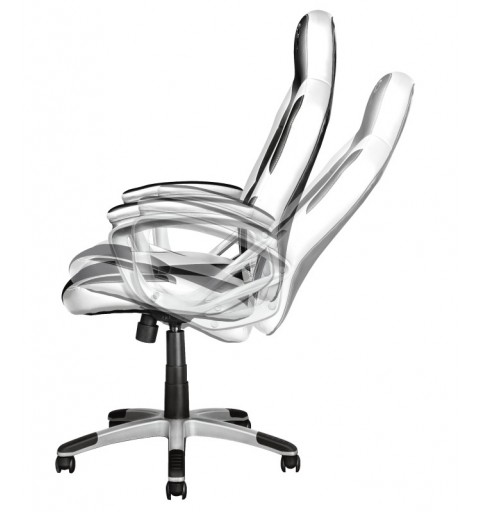 Trust GXT 705W PC gaming chair Black, White
