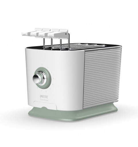 Imetec GranToast 2 fetta e 600 W Verde, Bianco