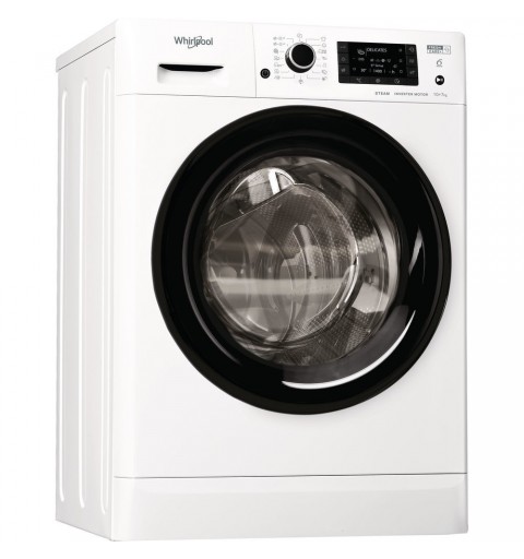 Whirlpool FWDD 1071682 WBV EU N lavadora-secadora Independiente Carga frontal Blanco E