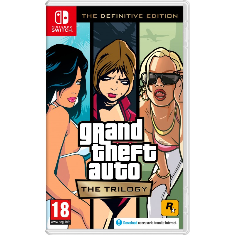 Nintendo Grand Theft Auto The Trilogy - The Definitive Edition Multilingual Nintendo Switch