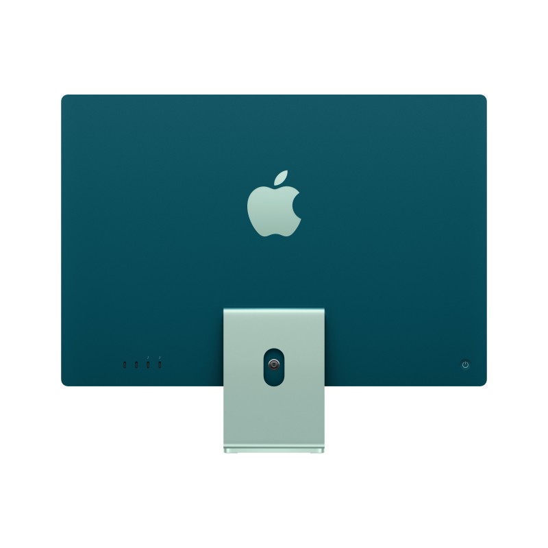 Apple iMac Apple M 61 cm (24") 4480 x 2520 pixels 8 Go 256 Go SSD PC All-in-One macOS Big Sur Wi-Fi 6 (802.11ax) Orange, Vert