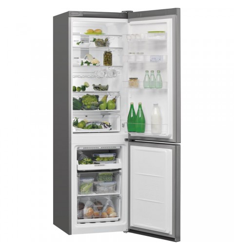 Whirlpool W7 931T OX fridge-freezer Freestanding 368 L D Stainless steel