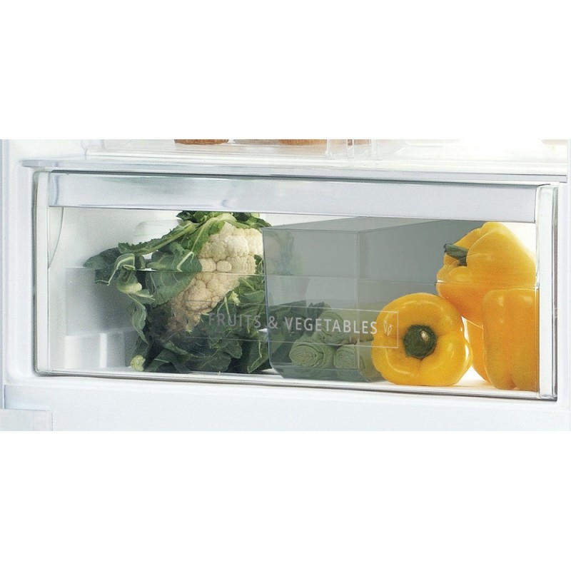 Whirlpool SP40 801 LH 1 réfrigérateur-congélateur Intégré (placement) 400 L Blanc