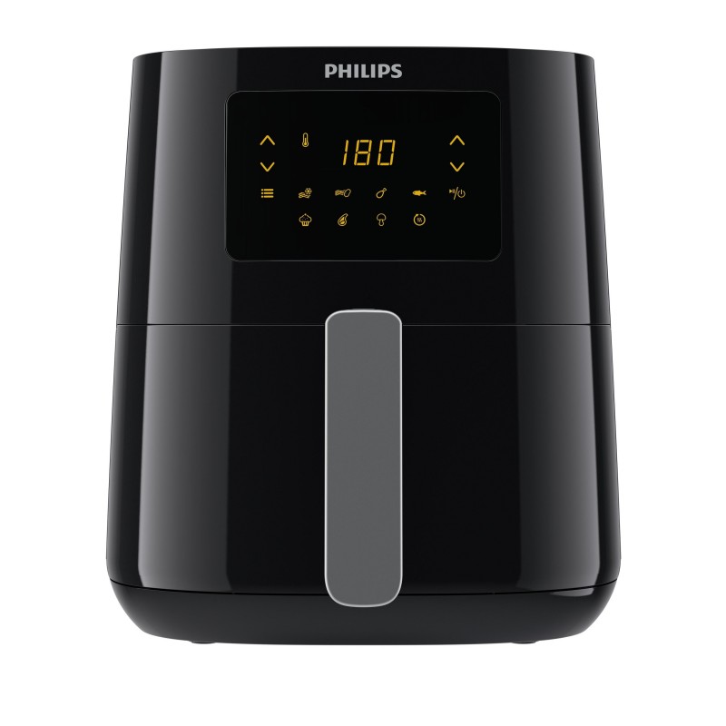 Philips Essential HD9252 70 fryer Single 4.1 L Stand-alone 1400 W Hot air fryer Black, Silver