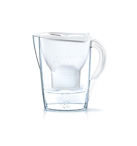 Brita 1024045 Filtraggio acqua Caraffa filtrante 2,4 L Trasparente, Bianco