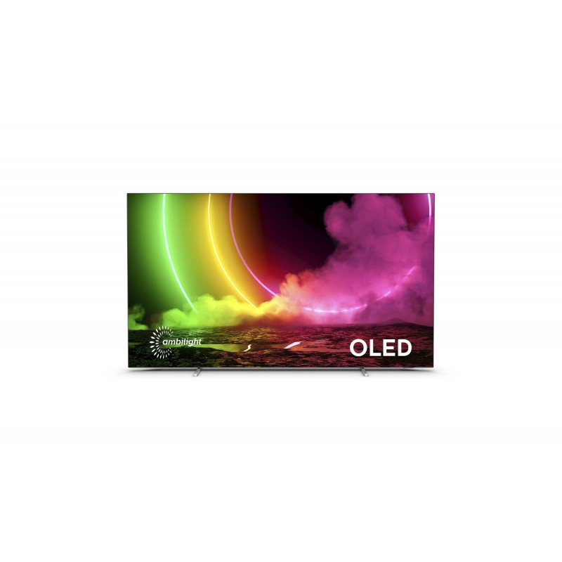 Philips 48OLED806 12 TV 121,9 cm (48") 4K Ultra HD Smart TV Wifi Métallique