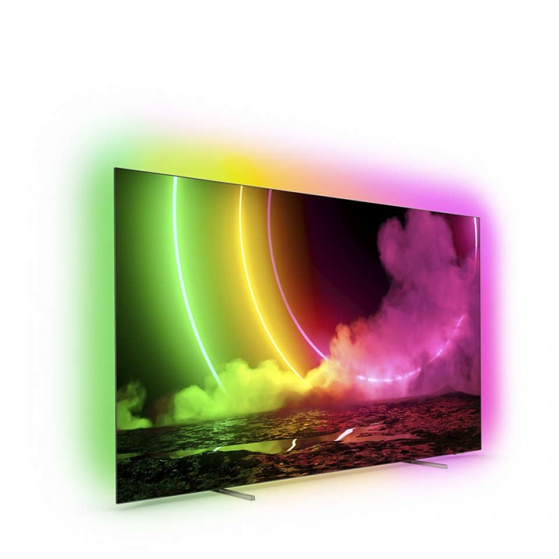 Philips 48OLED806 12 TV 121.9 cm (48") 4K Ultra HD Smart TV Wi-Fi Metallic