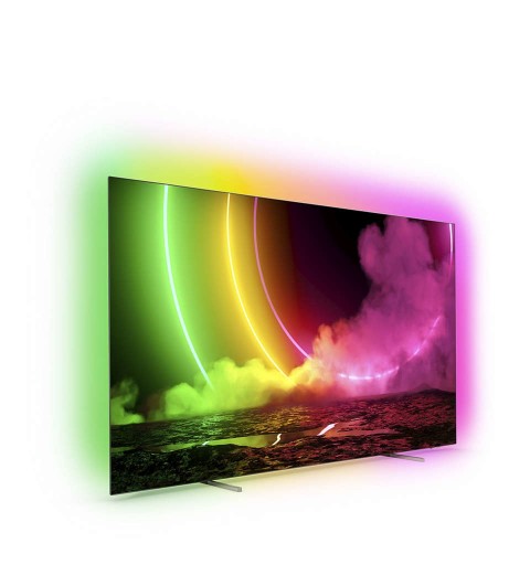 Philips 48OLED806 12 TV 121.9 cm (48") 4K Ultra HD Smart TV Wi-Fi Metallic