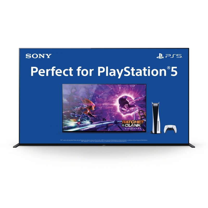 Sony XR-65A90J - Smart TV OLED 65 pollici, 4K ultra HD, HDR, con Google TV, Perfect for PlayStation™ 5 (Nero, Modello 2021)