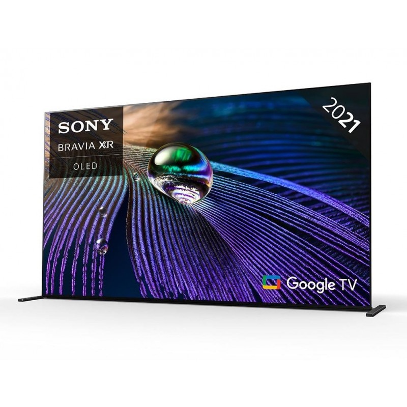 Sony XR-65A90J - Smart TV OLED 65 pollici, 4K ultra HD, HDR, con Google TV, Perfect for PlayStation™ 5 (Nero, Modello 2021)