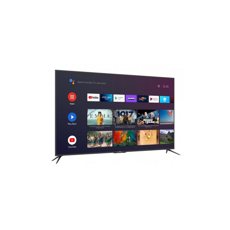 Smart-Tech SMT65E1MUC2M1B1 Fernseher 165,1 cm (65 Zoll) 4K Ultra HD Smart-TV WLAN Schwarz