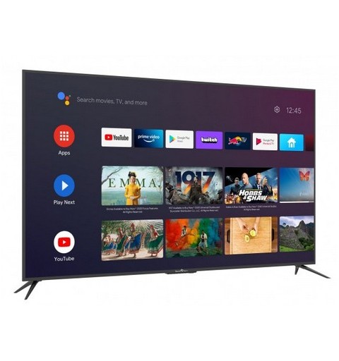 Smart-Tech SMT65E1MUC2M1B1 Fernseher 165,1 cm (65 Zoll) 4K Ultra HD Smart-TV WLAN Schwarz
