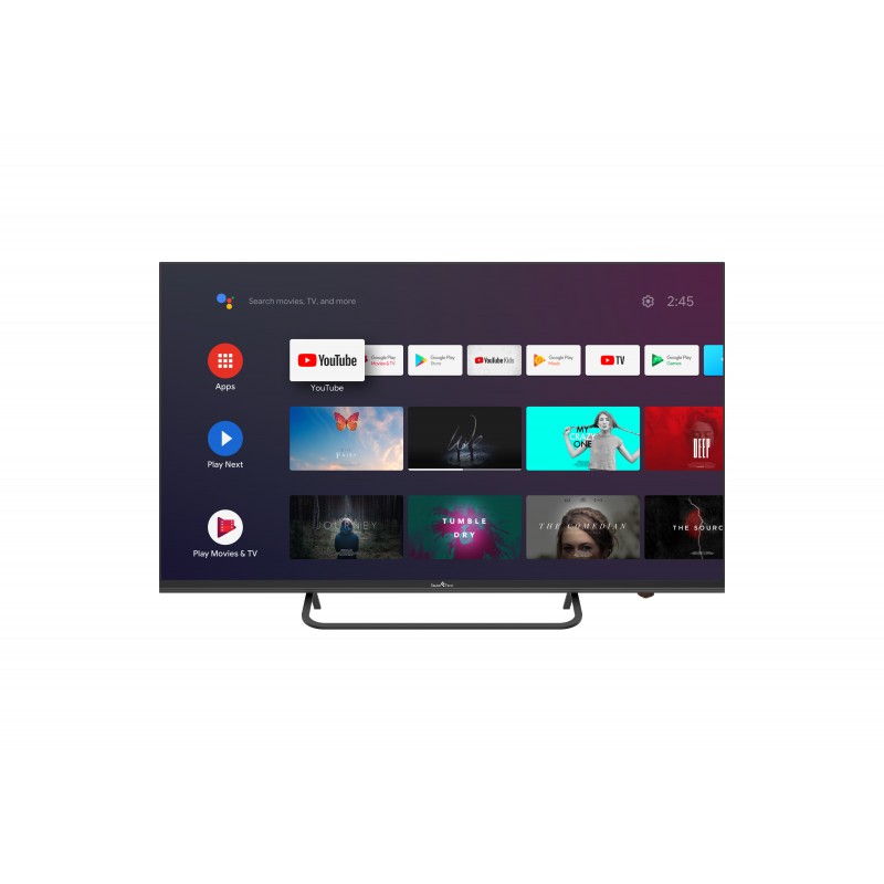 Smart-Tech SMT43S10UC2U2G1 TV 109.2 cm (43") 4K Ultra HD Smart TV Wi-Fi Black