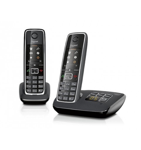 Gigaset C530A DUO Telefono DECT Identificatore di chiamata Nero