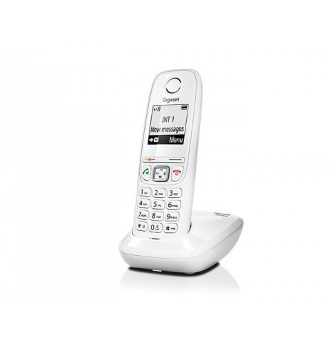 Gigaset AS405 Téléphone DECT Identification de l'appelant Blanc