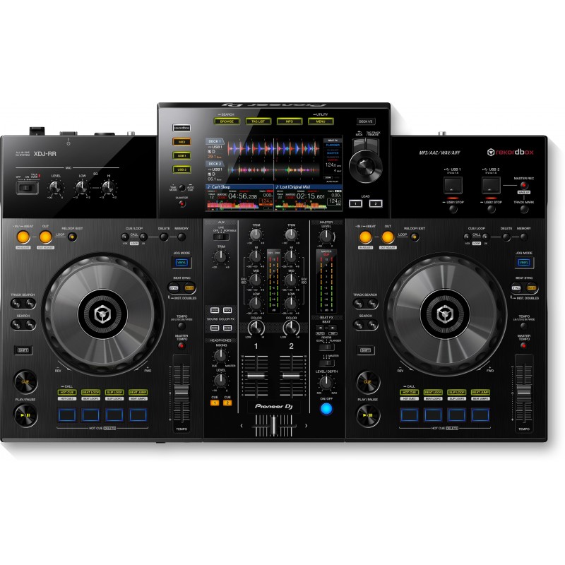 Pioneer XDJ-RR controlador dj 2 canales Negro