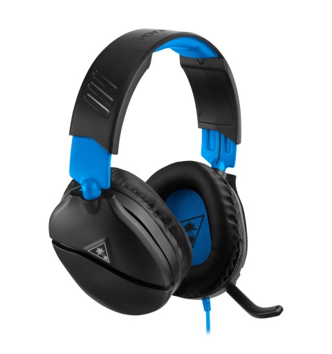 Turtle Beach Recon 70p Gaming Headset for PS5, PS4, Xbox, Switch PC - Black & Blue