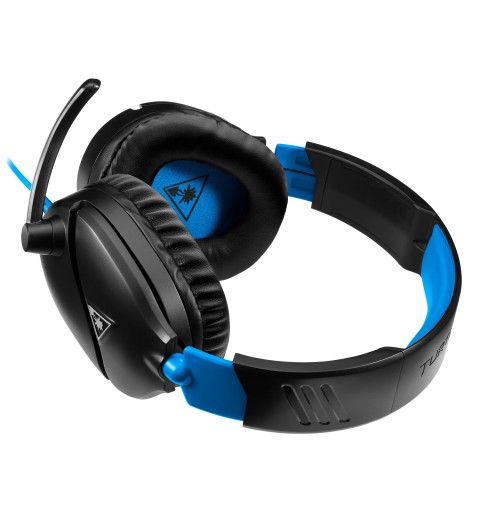 Turtle Beach Recon 70p Gaming Headset for PS5, PS4, Xbox, Switch PC - Black & Blue