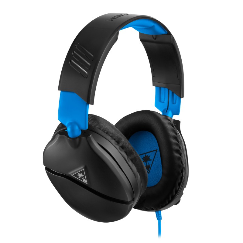 Turtle Beach Recon 70p Gaming Headset for PS5, PS4, Xbox, Switch PC - Black & Blue